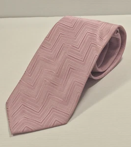 Barrington Pink Polyester Necktie – Business Formal Tie - Picture 1 of 5