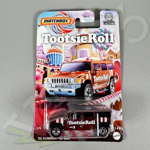 Matchbox Candy Series #3/6 - TOOTSIE ROLL '02 Hummer H2 SUV | 1:64 Diecast Metal - Picture 1 of 7