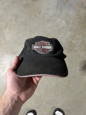 00’s Y2K Mujer’s Hardly Davidson Motocicleta Gorra Ajustable Foto 1 de 4