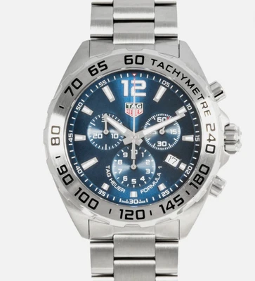 Tag Heuer CAZ101K.BA0842 Fórmula 1 Cronógrafo Negro Cuarzo Reloj Caja y Papeles Foto 1 de 4