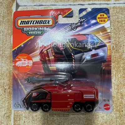 HTF 2025 Matchbox Working Rigs MBX Flame Blaster Fire Truck ~ SAME DAY BOX SHIP - Image 1 of 4