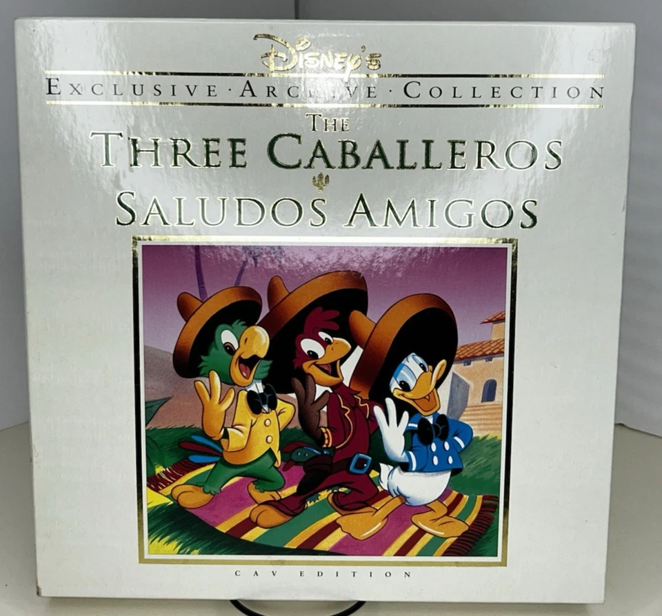 The Three Caballeros & Saludos Amigos (Laserdisc) Disney Archive Collection - Image 1 of 4