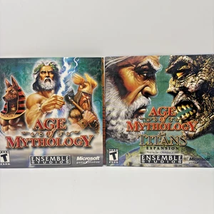 Age Of Mythology + The Titans Expansion - PC Vintage (3 Discos / Probado) - Imagen 1 de 8