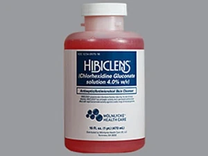 Limpiador antimicrobiano y antiséptico de la piel Hibiclens jabón líquido sin perfume 16 OZ - Imagen 1 de 2