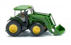 Wiking 035804 - 1/87 John Deere 7260R With Front Loader - New - Picture 1 of 1