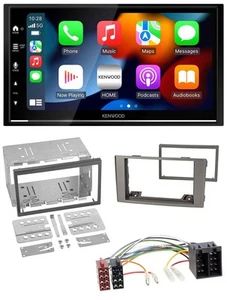 Kenwood DAB USB Bluetooth 2DIN MP3 Autoradio für Iveco Daily 2006-2014 silber - Bild 1 von 10
