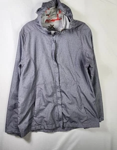 Chaqueta ZeroXposur Para Hombres L Cortavientos Bolsillos con Cremallera Abrigo de Lluvia Gris Ligero - Imagen 1 de 13