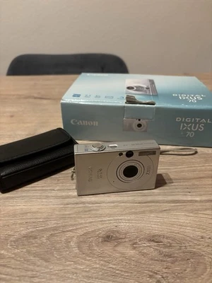 Canon IXUS 70 Silber / Kompakte Digitalkamera / OVP - Bild 1 von 4