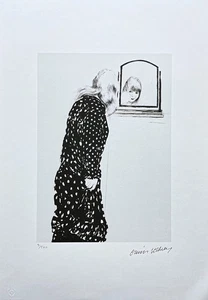 DAVID HOCKNEY - A lot more of Ann combing her hair - signed, 91/500, 35x50 cm - Picture 1 of 4