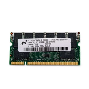 512 MB SO-DIMM RAM MT16VDDF6464HG-265C2 - Bild 1 von 4