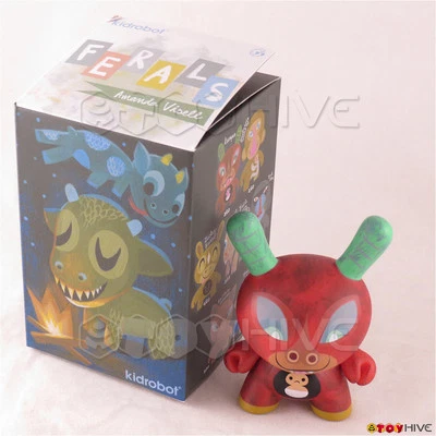 Kidrobot Amanda Visell Ferals - Krampus - 3/60 3-inch vinyl figure w/ box - Image 1 of 3
