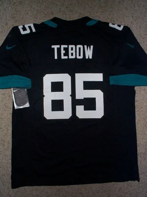 *IRREGULAR* Jax Jaguars TIM TEBOW nfl NIKE Jersey YOUTH KIDS BOYS (L-LG-LARGE) - Image 1 of 3
