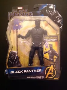 FIGURA DE ACCIÓN DE PELÍCULA MARVEL HASBRO PANTERA NEGRA 6" DIFÍCIL DE ENCONTRAR SIN USAR EN PAQUETE NUEVA - Imagen 1 de 4