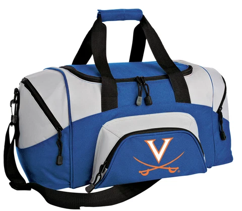 SMALL UVA GYM BAG University of Virginia Duffel Overnight Bag Cover