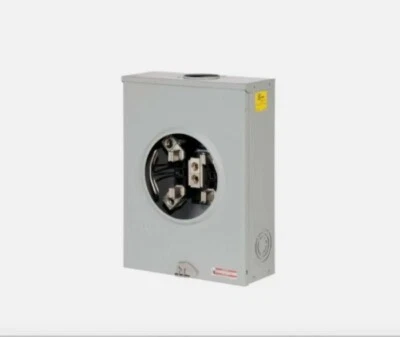 UTRS213BE Eaton 200 Amp Single Phase 4 Jaw Ringless Meter Socket No Bypass - Image 1 of 4