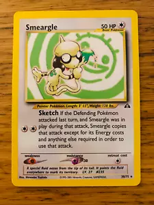 Smeargle (30/75) Rare Neo Discovery Set Pokemon Card! FREE P&P! - Picture 1 of 28