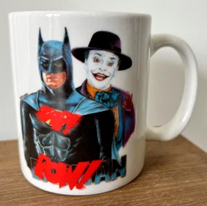 BATMAN & THE JOKER MUG Jack Nicholson MICHAEL KEATON - Picture 1 of 1