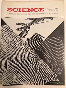 Science Magazine November 21, 1969 Good Condition - Picture 1 of 12