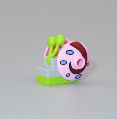 LEGO Gary the Snail pink shell spongebob minifigure 3834 3818 - Image 1 of 3