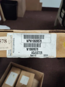 Brand New OEM Whirlpool Adjuster WPW10609578 / W10609578 - Picture 1 of 3