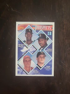 1994 Topps Norberto Martin/Ruben Santana/Hardtke/Sexton RC #527 Prospects - Picture 1 of 1