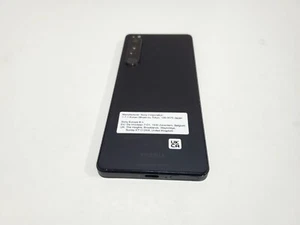 Sony Xperia 1 IV 256GB Black 12GB RAM 4K OLED FAIR USED CONDITION  READ [B170] - Afbeelding 1 van 14