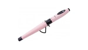 Plugged In Popsi Curls Cone Wand Interchangeable Barrel 1" Pink Ceram Tourmaline - Picture 1 of 7