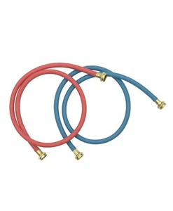 Whirlpool Universal - Mangueras de lavadora codificadas por colores (2) mangueras de 5' #8212545RP (UZ) - Imagen 1 de 2