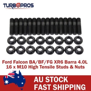 High Tensile Exhaust Manifold & To Turbo Stud Kit For Ford Falcon XR6 BA/BF/FG - Bild 1 von 5