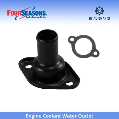 For 1987-1994 Plymouth Sundance Engine Coolant Water Outlet 4 Seasons 1988 1989 - Image 1 of 4