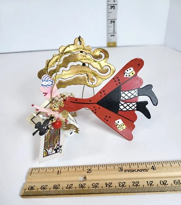 Fanciful Flights Silvestri от Карен Росси Металлическое Орнамент "Gambler Lady" Счастливчик! - Изображение 1 из 4