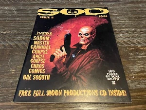 SOD Sounds Of Death Magazine #11 Summer 1998 Cannibal Corpse Arch Enemy No CD - Picture 1 of 2