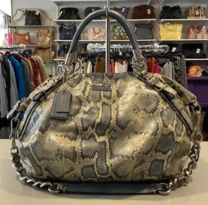 Coach Limited Edition Python Shoulder Bag - Bild 1 von 7