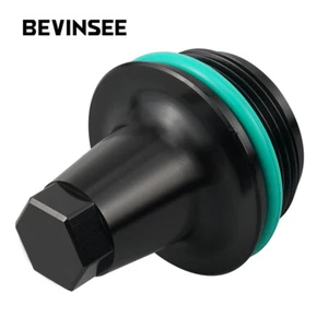 Cubierta de válvula de aluminio BEVINSEE N54 PCV mejorada para BMW 135i 335i 535i 740i Z4 - Imagen 1 de 10