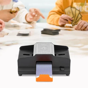 Casino Automatic Card Shuffler USB & Battery-Operated for Blackjack UNO Poker - Picture 1 of 18