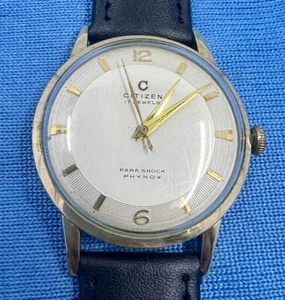 Citizen 14K Gold Filled Manual Winding Watch – 17 Jewels – Vintage Men’s 34mm - Picture 1 of 10