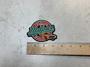 CUSTOM MADE Embroidered American Mopar Muscle Iron On and/or Sew On Patch - Picture 1 of 2