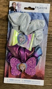 Disney Frozen II Hair Accessories 2 Piece Scrunchie Set - Picture 1 of 2