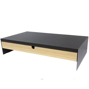 IKEA ELLOVEN Monitorständer mit Schublade Schreibtischaufsatz anthrazit NEU - Bild 1 von 2