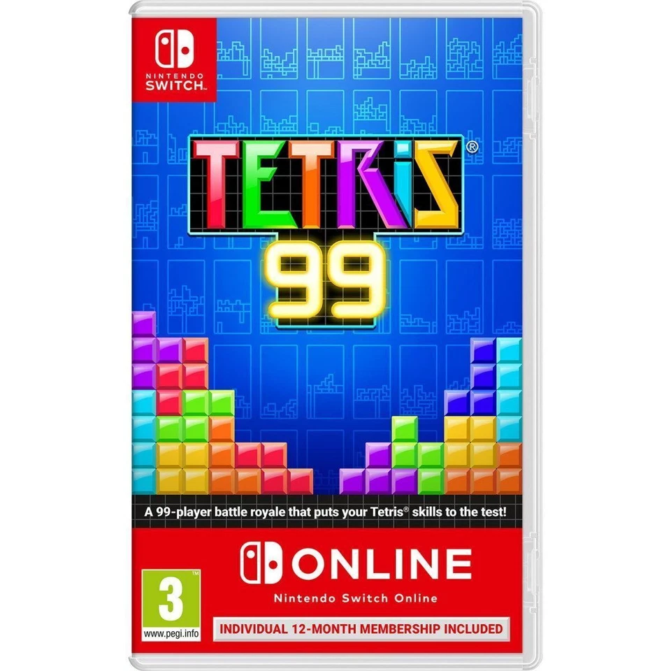 Tetris 99 (Nintendo Switch) - Physical Version | No Code