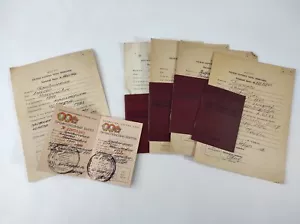 5 tarjetas sindicales soviéticas - Imagen 1 de 10