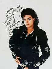 Michael JACKSON Autograph Musik-Legenden Pop Autograph Thriller