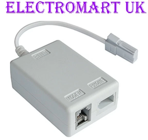 BT TELEPHONE BROADBAND ADSL MICRO FILTER SPLITTER - Image 1 of 1
