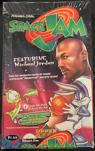 1996-97 MICHAEL JORDAN SPACE JAM CARDS UPPER DECK FACTORY SEALED BOX - Picture 1 of 12