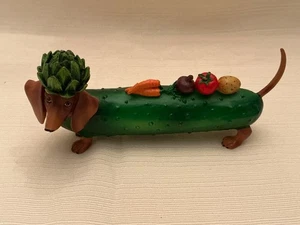Westland Dachshund Figurine Hot Diggity “Veggie Wiener” - Picture 1 of 7
