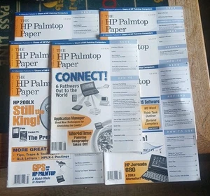 The HP Palmtop Paper 1999 & 2000 Magazine Lot of 7 Issues - Picture 1 of 12