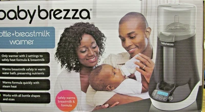 NEW BABY BREZZA BOTTLE & BREASTMILK WARMER 2 SETTINGS LCD DISPLAY FREE SHIP - Image 1 of 3