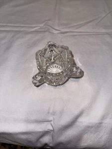 Soporte para palillo de dientes de vidrio pequeño de 3 asas - Imagen 1 de 5