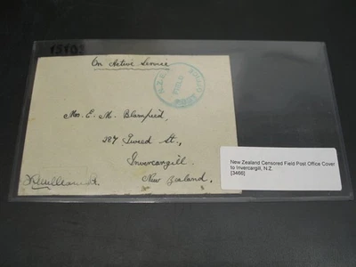 Capa militar da Nova Zelândia censurada falhas de abertura *15103 - Imagem 1 de 2