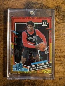 Scoot Henderson 23-24 Donruss #239 Red Yellow International /99 - Picture 1 of 2